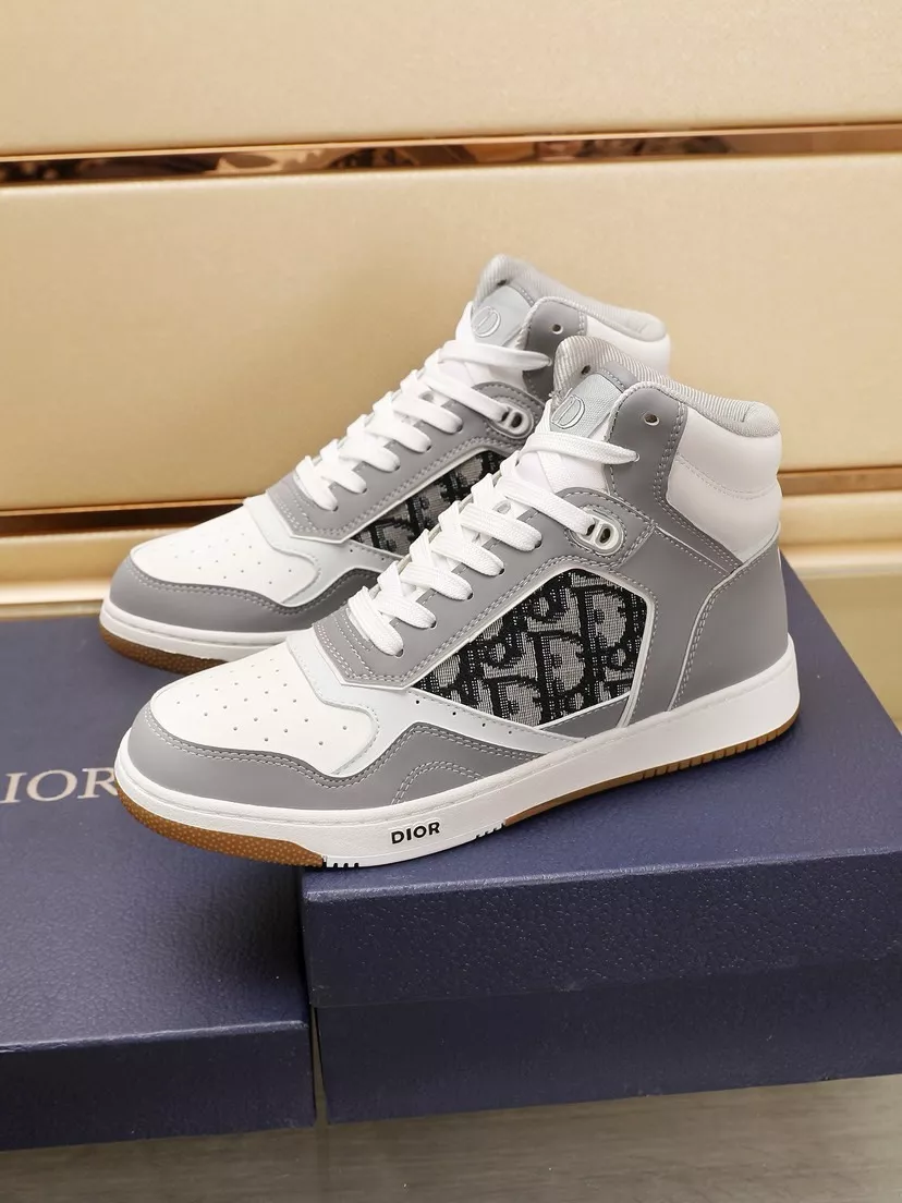 christian dior high top chaussures pour homme s_12b52233